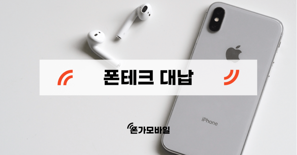 폰테크 대납 표지